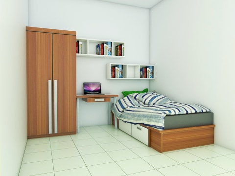 Ilustrasi kamar kos Foto: Dok. Azzahra Furniture