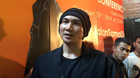 Musisi Anji ditemui di acara peluncuran sepatu baru Eagle dengan Anji, Selasa (22/10/2019). Foto: Sarah Yulianti Purnama/kumparan