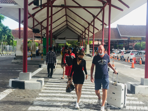 Suasana Bandara Internasional I Gusti Ngurah Rai, Jumat (1/10). Foto: Denita BR Matondang/kumparan