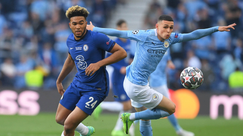 Pertandingan final Liga Champions antara Manchester City melawan Chelsea di Estadio do Dragao, Porto, Portugal - 29 Mei 2021. Foto: Pool via REUTERS