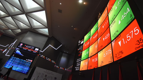 Ilustrasi pergerakan saham. Foto: Antarafoto