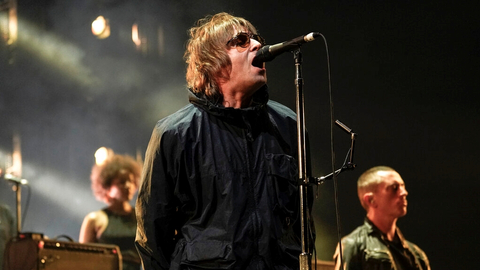 Konser Liam Gallagher untuk Nakes di Inggris. Foto: Alberto Pezzali/AP Photo