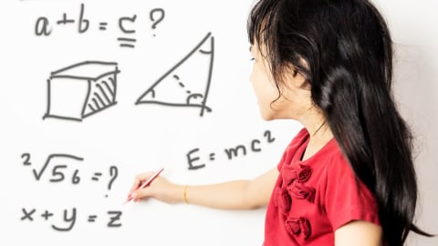ilustrasi anak belajar matematika Foto: Shutterstock