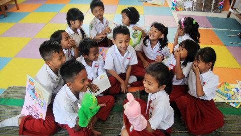 Ilustrasi anak sekolah SD Negeri Foto: Shutter Stock