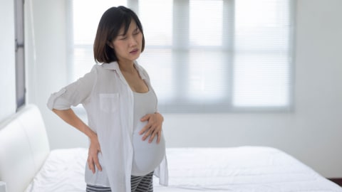  Ilustrasi Ibu Hamil Nyeri Punggung Foto: Thinkstock