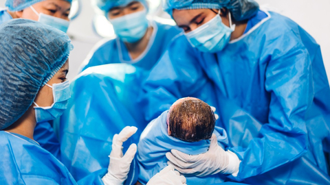 Ilustrasi bayi baru lahir Foto: Shutter Stock