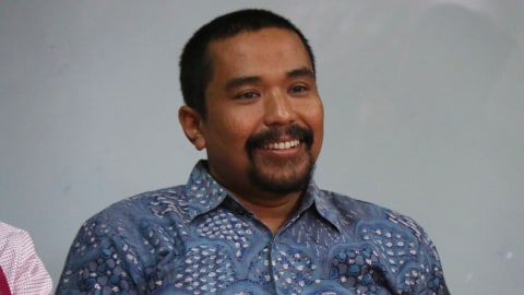 Dosen Universitas Andalas Padang (Unand), Charles Simabura, di Diskusi Polemik Pencalonan Napi Korupsi di Indonesia Corruption Watch (ICW), Kalibata Timur, Jakarta, Minggu (9/9/2018). Foto: Eny Immanuella Gloria