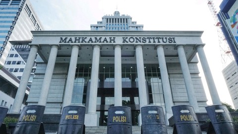 Ilustrasi pengamanan Mahkamah Konstitusi Foto: Helmi Afandi Abdullah/kumparan