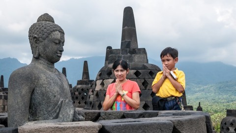 Ilustrasi keluarga Buddha. Foto: Shutterstock