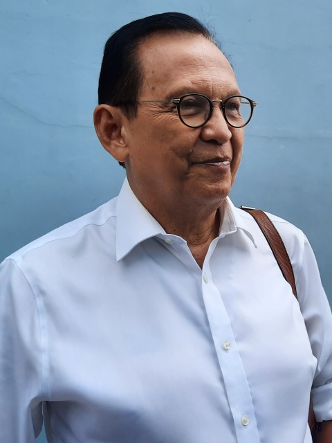 Roy Marten, di kawasan Kapten Tendean, Jakarta Selatan, Kamis (20/2). Foto: Maria Gabrielle Putrinda/kumpara