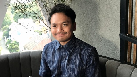 Calvin Jeremy di kawasan Kuningan, Jakarta Selatan, Rabu (22/1). Foto: Regina Kunthi Rosary/kumparan