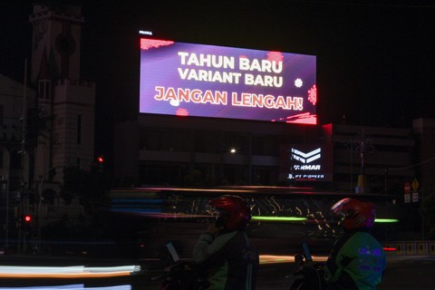 Ilustrasi papan reklame. Foto: ANTARA FOTO/Wahyu Putro A