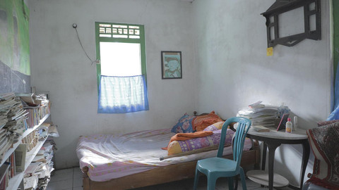 Suasana kamar Pramoedya Ananta Toer. Foto: Retno Wulandhari Handini/kumparan