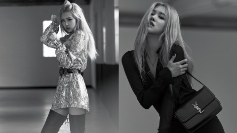 Rose Blackpink jadi brand ambassador terbaru Saint Laurent. Foto: dok. Instagram/@roses_are_rosie