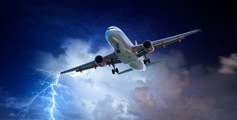 Ilustrasi Turbulensi Pesawat Foto: Shutter Stock
