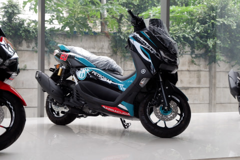 Yamaha NMax livery Petronas Yamaha SRT Foto: Aditya Pratama Niagara/kumparan
