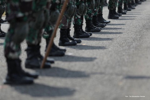 Komponen Cadangan (Komcad) TNI. Foto: Tim Dokumentasi Menhan Prabowo Subianto