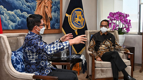 Bupati Minut Bertemu Menhub, Bicara Pembangunan Terminal di DSP Likupang