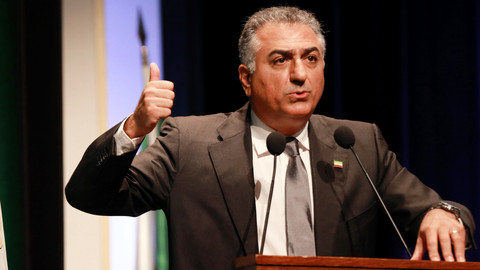 Pewaris Takhta Monarki Iran, Reza Pahlavi. Foto: AFP/ PIERRE VERDY