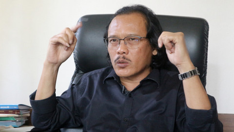 Pengamat pertanian Institut Pertanian Bogor Dwi Andreas Santosa di ICBB Bogor, Rabu (4/12).
Foto: Muhammad Fadli Rizal/kumparan