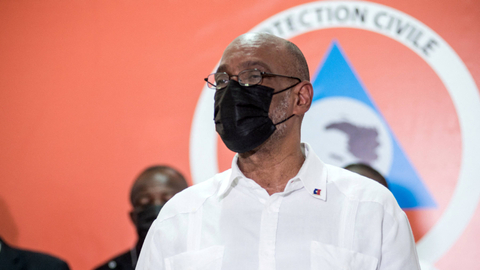 PM Haiti Ariel Henry. Foto: Reginald Louissaint Jr / AFP