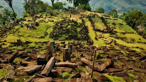 Situs Megalitikum Gunung Padang Foto: Instagram @mhusni.maulana