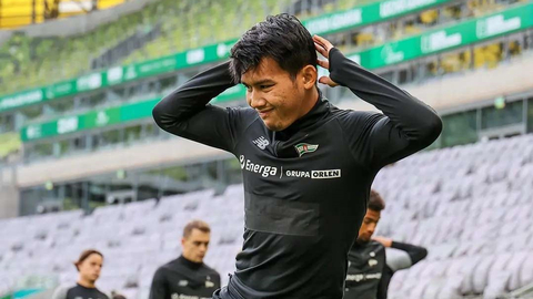 Witan Sulaeman bersama Lechia Gdansk. Foto: Instagram/@lechia_gdansk
