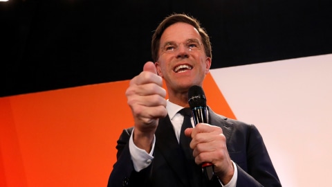 PM Belanda, Mark Rutte Foto:  REUTERS/Yves Herman