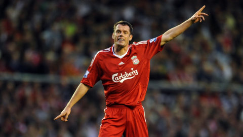 Jamie Carragher. Foto: PAUL ELLIS / AFP