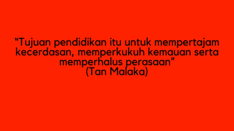 5 Kutipan Tan Malaka Yang Cocok Untuk Kawula Muda Kumparan Com