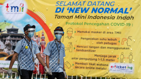 Foto Taman Mini Indonesia Indah Sudah Bisa Dikunjungi Lagi Kumparan Com