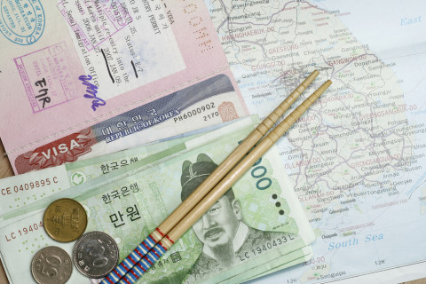 Ilustrasi visa Korea. Foto: Shutter Stock