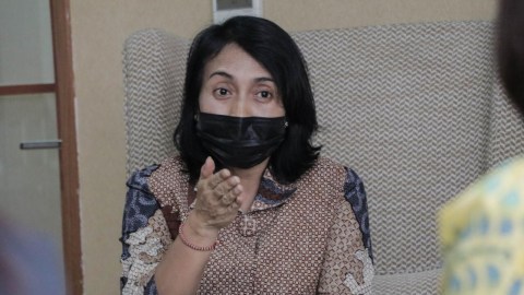 Menteri PPPA, Bintang Puspayoga saat menerima donasi dari Nestle Indonesia, di Kantor Kementerian PPPA, Jakarta Pusat.  Foto: Dok. Kementerian PPPA
