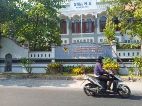 SMAN 6 Surakarta, Jawa Tengah. Dulu namanya SMPP. Foto: Dok. Istimewa
