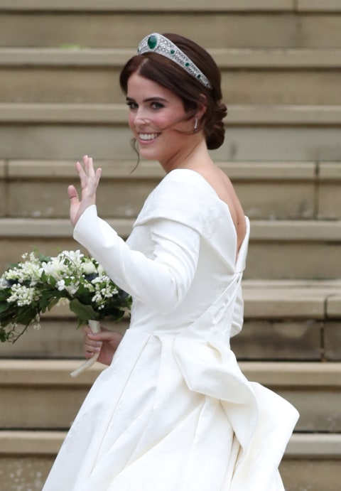 Royal Wedding Putri Eugenie dan Jack Brooksbank Foto: Steve Parsons/Pool via REUTERS
