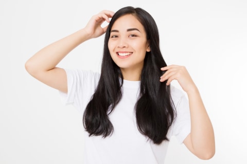 Ilustrasi Rambut Tebal dan Bervolume Foto: Dok. Shutterstock