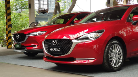 Peluncuran New Mazda2 model facelift. Foto: Dok. Mazda Indonesia