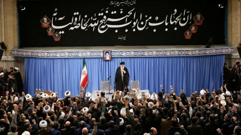Pemimpin tertinggi Iran, Ayatollah Ali Khamenei. Foto: Official Khamenei website via REUTERS 