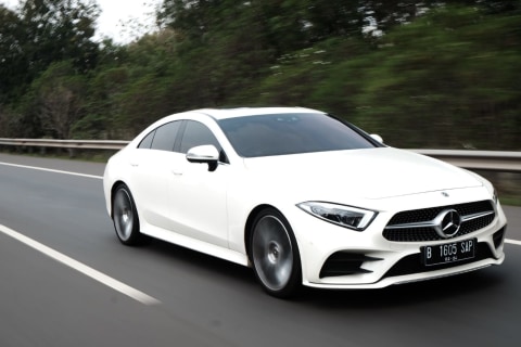 Mercedez-Benz CLS350 Foto: Bangkit Jaya Putra/kumparan
