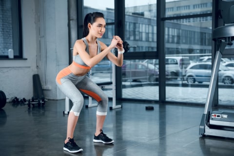 Ilustrasi Squat Foto: Dok. Shutterstock