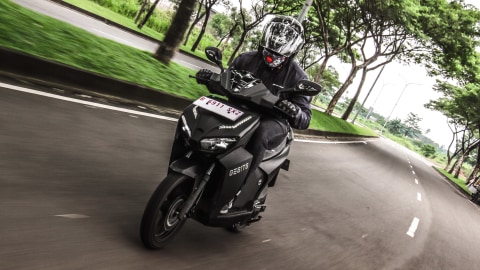 Motor listrik GESITS Foto: Bangkit Jaya Putra/kumparan