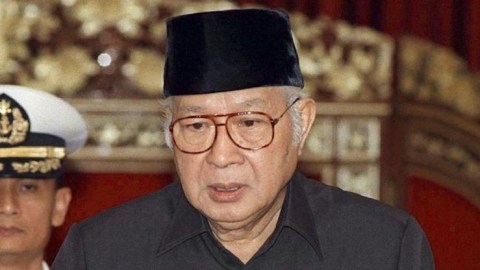 Presiden kedua RI, Soeharto. Foto: Reuters