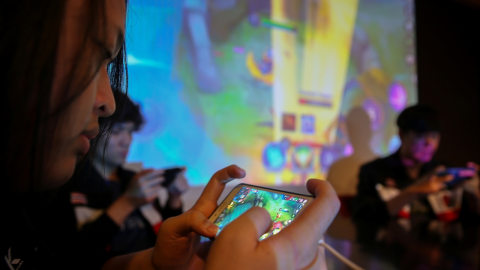 Ilustrasi pertandingan E-sport. Foto: REUTERS