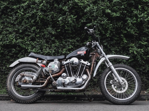 harley davidson flat tracker motor tua
