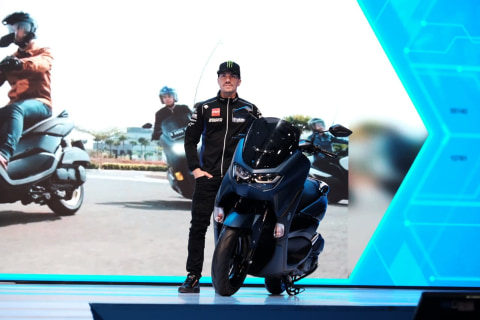 All New Nmax 155 resmi meluncur Senin (2/12/2019). Foto: Bangkit Jaya Putra