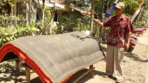 Tradisi turun temurun masyarakat Osing di Banyuwang, Jawa Timur. Foto: Kabupaten Banyuwangi