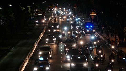 Foto: Menikmati Jakarta yang Berbeda di Malam Tahun Baru (20)
