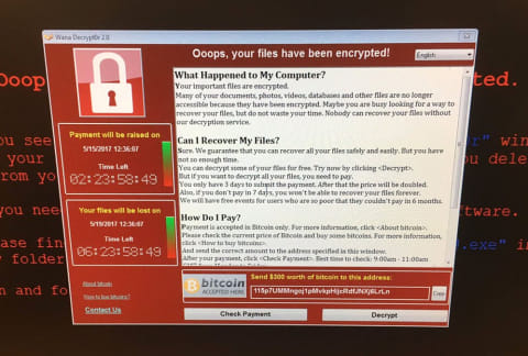 Serangan virus komputer rumah sakit Inggris. Foto: Associated Press