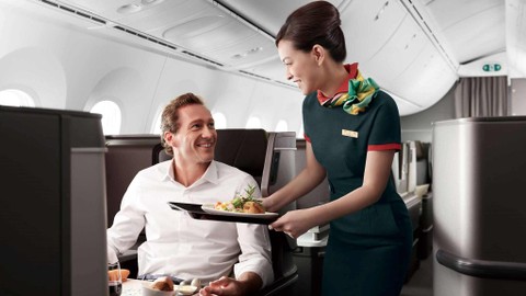 Ilustrasi Pramugari Eva Airways. Foto: Facebook/@Evaairways