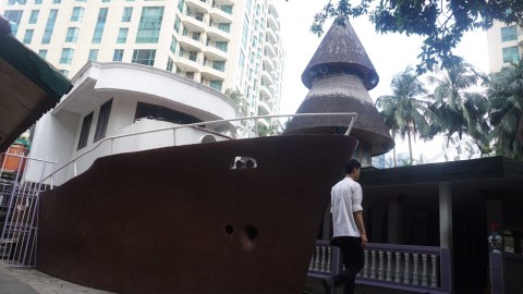 Masjid Perahu Al-Munada Baiturrahman  Foto: Fitra Andrianto/kumparan